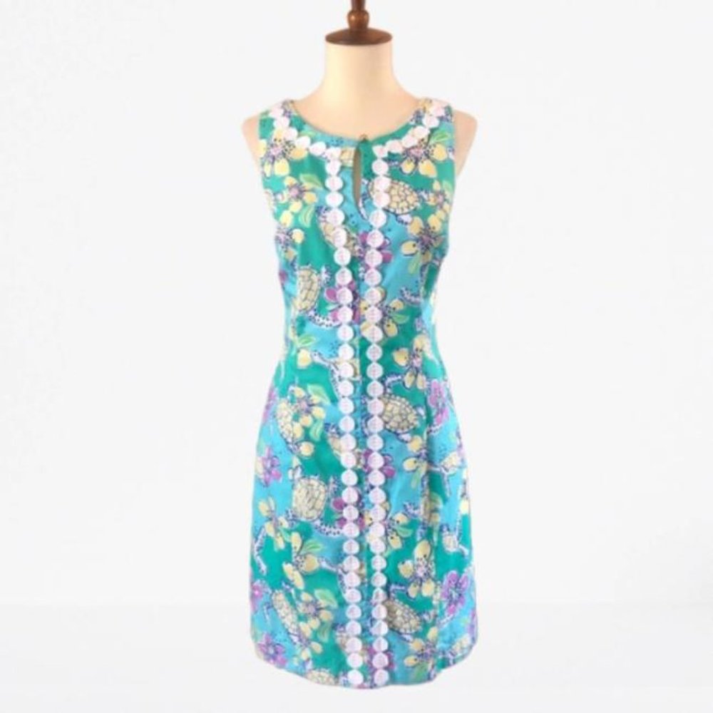Lilly Pulitzer Ginny Shift Dress in Moving Slowly